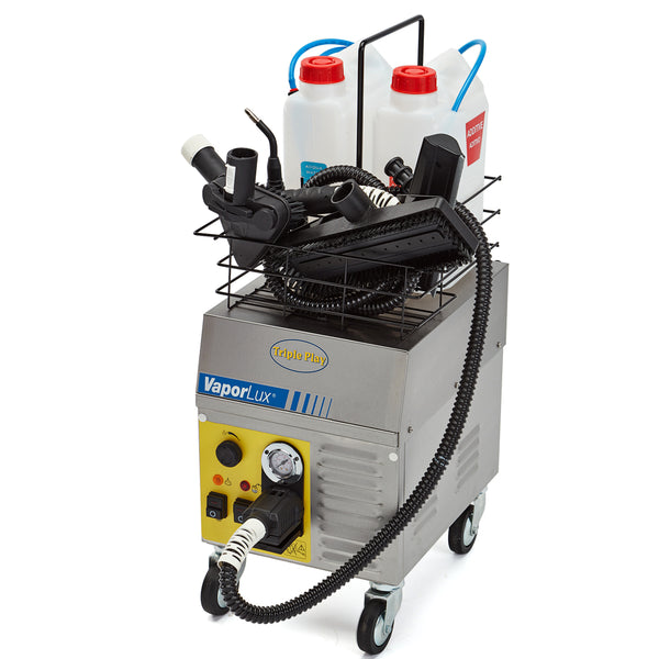 Vaporlux Triple Play vapor steam cleaning machine alternate view