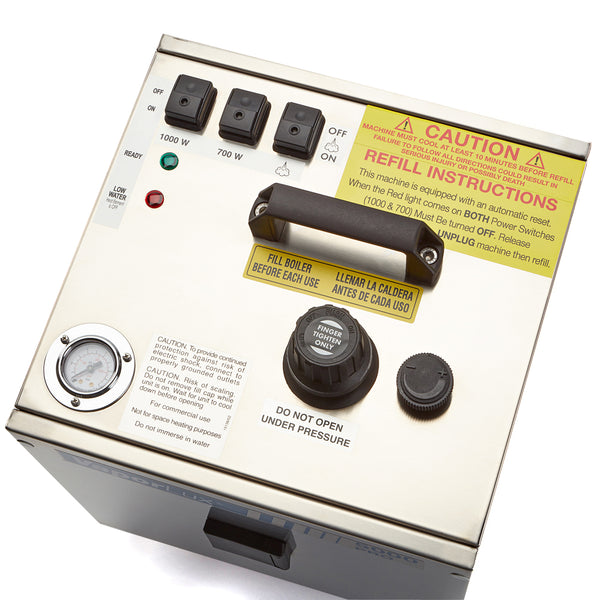 VaporLux 5000 PRO STEAM vapor steam cleaner top view